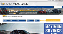 Desktop Screenshot of chevyexchange.com